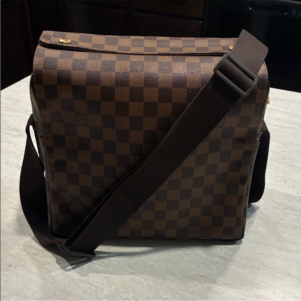 LV Naviglio Damier Ebene Canvas